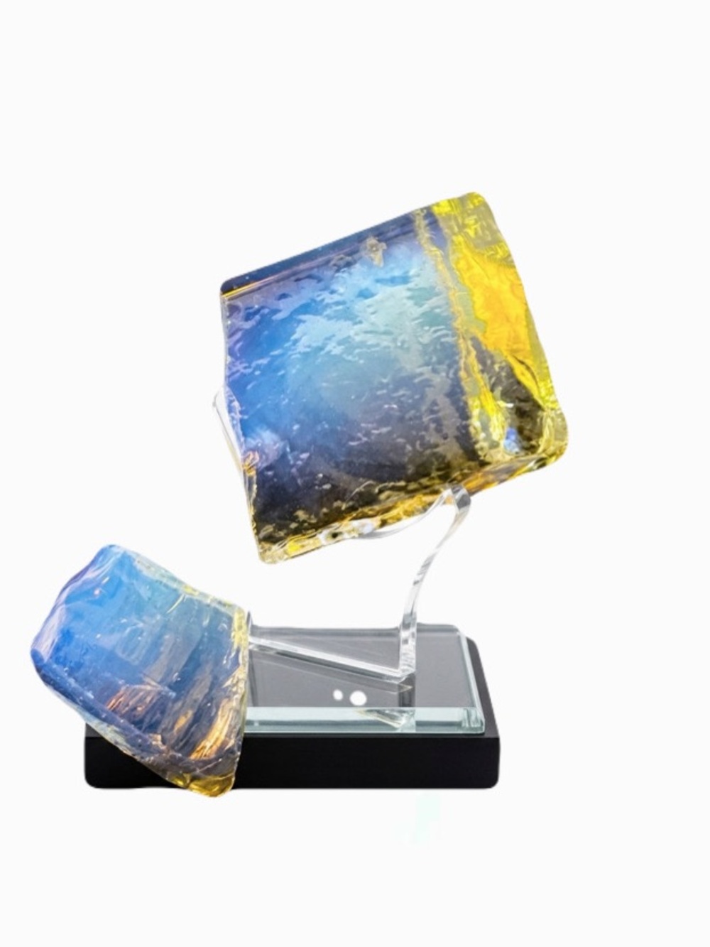 New Opal Natural Opalite Chunk Rainbow Stone Third Eye Chakra 41.9g 209.5 ct